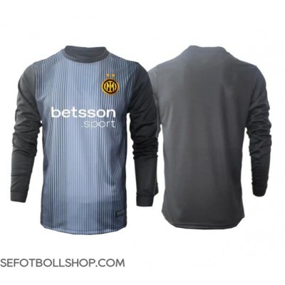 Billiga Inter Milan Målvakt Hemma fotbollskläder 2025-26 Långärmad Billiga Inter Milan Målvakt Hemma fotbollskläder 2025-26 Långärmad